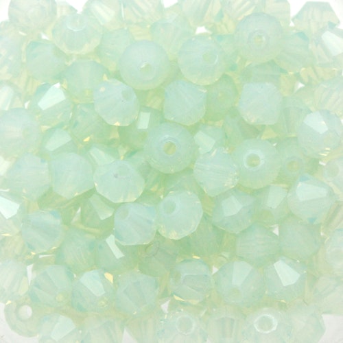 Chrysolite Opal Preciosa Bicone 4mm 144st