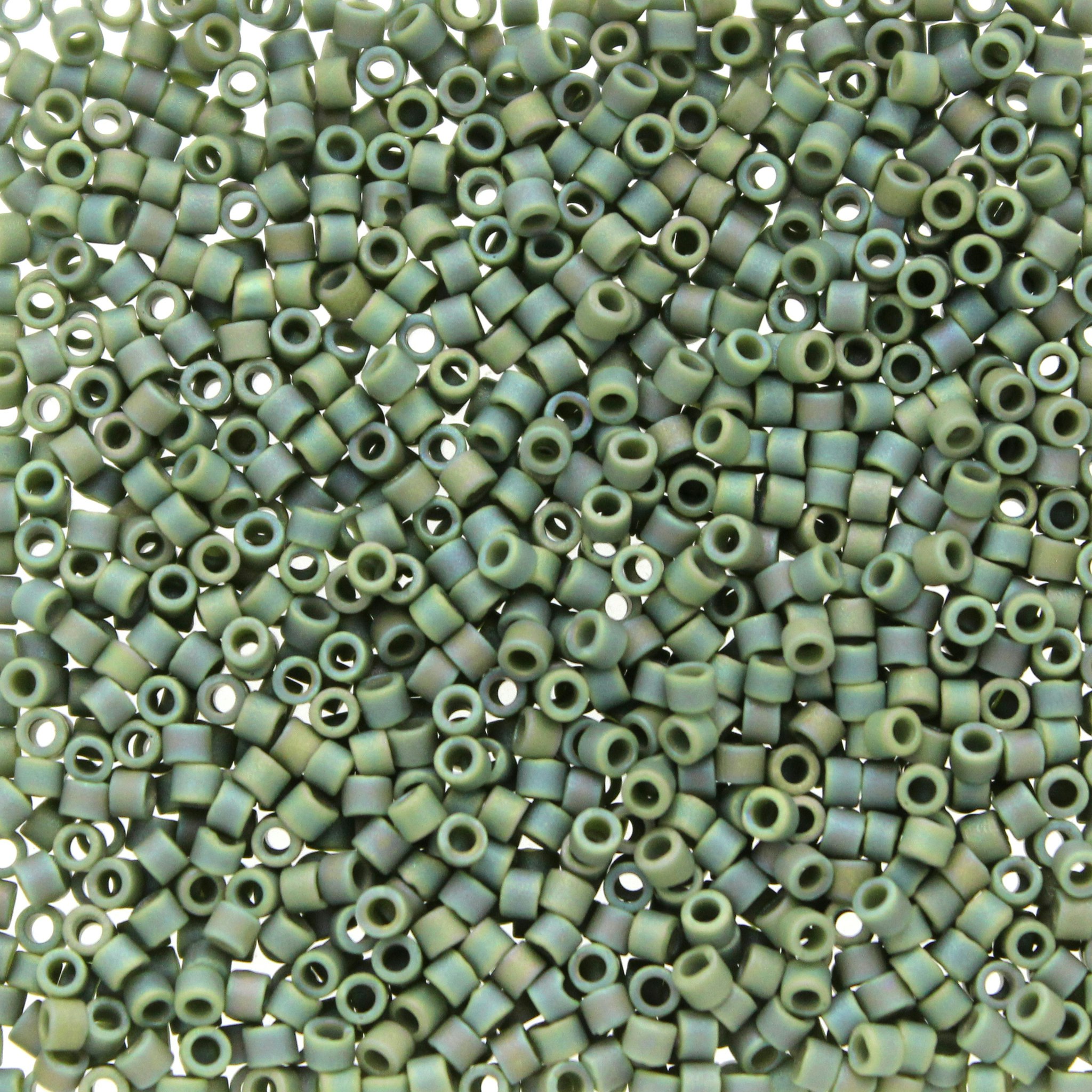Matte Opaque Avocado AB DB-1594 Delica 11/0 5g