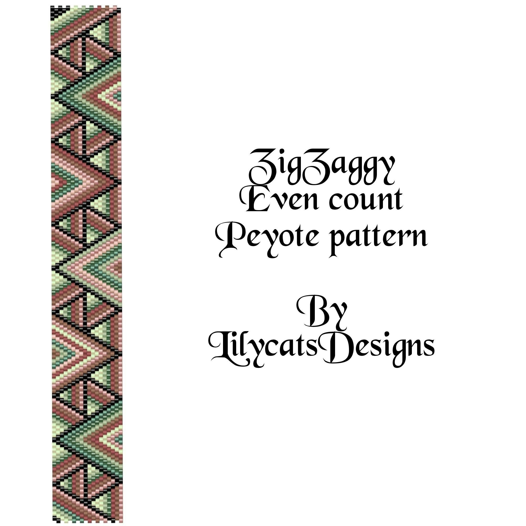 Zigzaggy Armband PDF