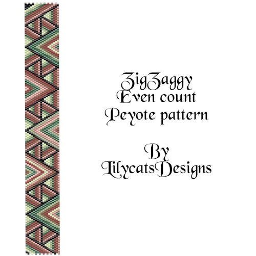 Zigzaggy Armband PDF