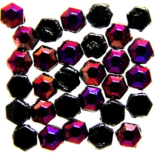 Jet Brown Flare Honeycomb Jewel 30st