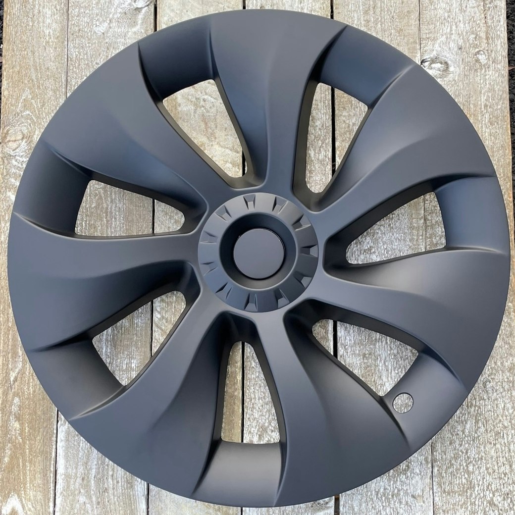 Pölykapselit - Überturbine 19" - mattamusta - Tesla Model Y