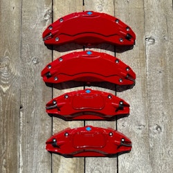 Jarrusatulan suojukset, punainen - Tesla Model Y