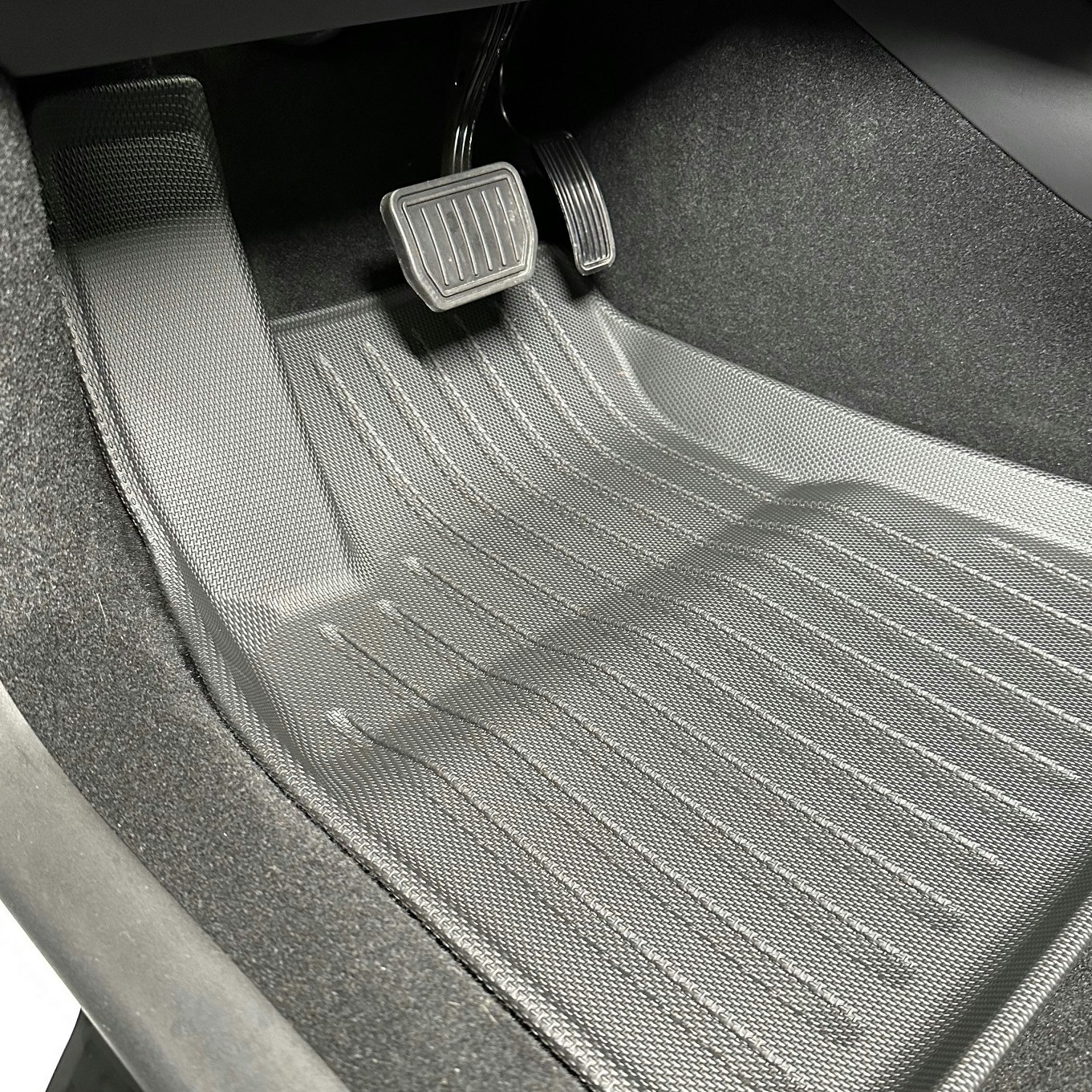 Sisämatot, TPE-materiaali, nano-kuvioitu, matala reuna - Tesla Model 3 Highland