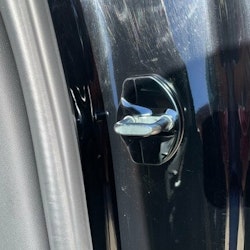 Oven lukon suojukset, 4 kpl sarja - musta - Tesla Model 3 / Y