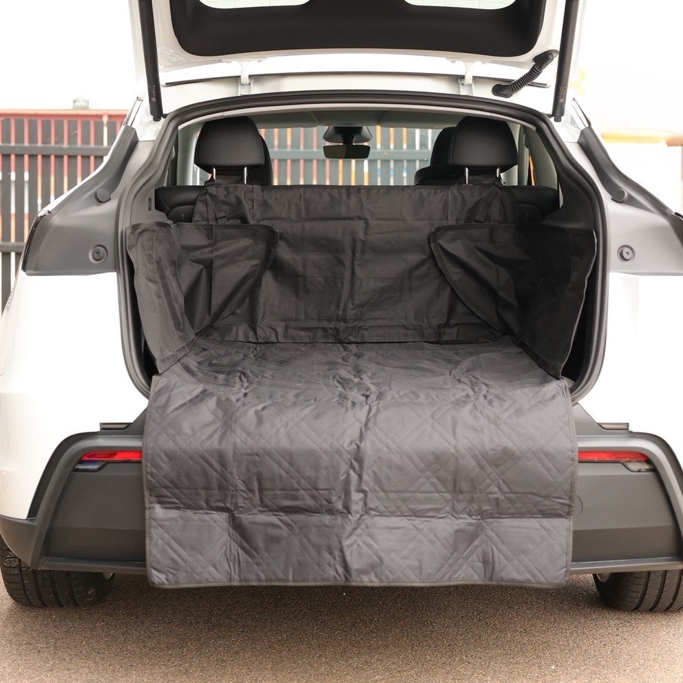 Tavaratilan suoja - musta - Tesla Model S / X / Y