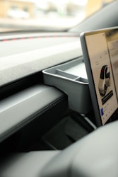 Säilytyslokerikko näytön taakse - harmaa - Tesla Model 3 Highland/Model Y Juniper