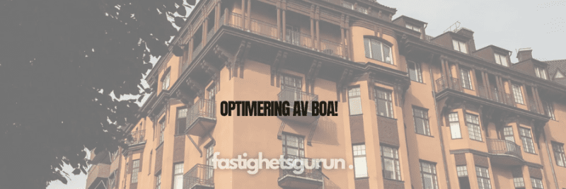 Optimering av BOA!