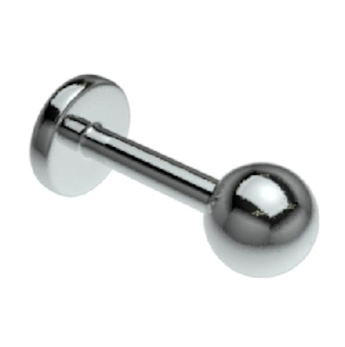 Labret Kirurgiskt stål, olika storlekar 1,2 mm