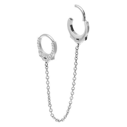 Ringar som ansluter varandra via kedjor 1,2x8 mm