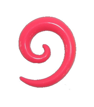 Rosa spiral, olika storlekar