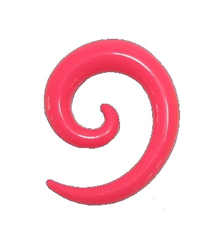 Rosa spiral, olika storlekar