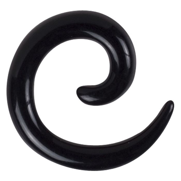 Svart spiral, olika storlekar