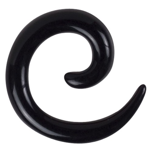 Svart spiral, olika storlekar