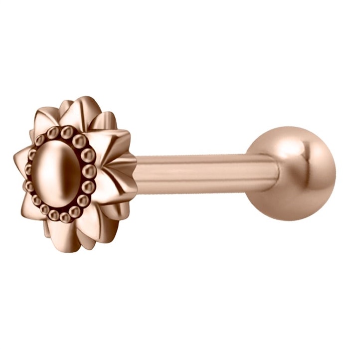 Stav med en solros rose 1,2x7 mm