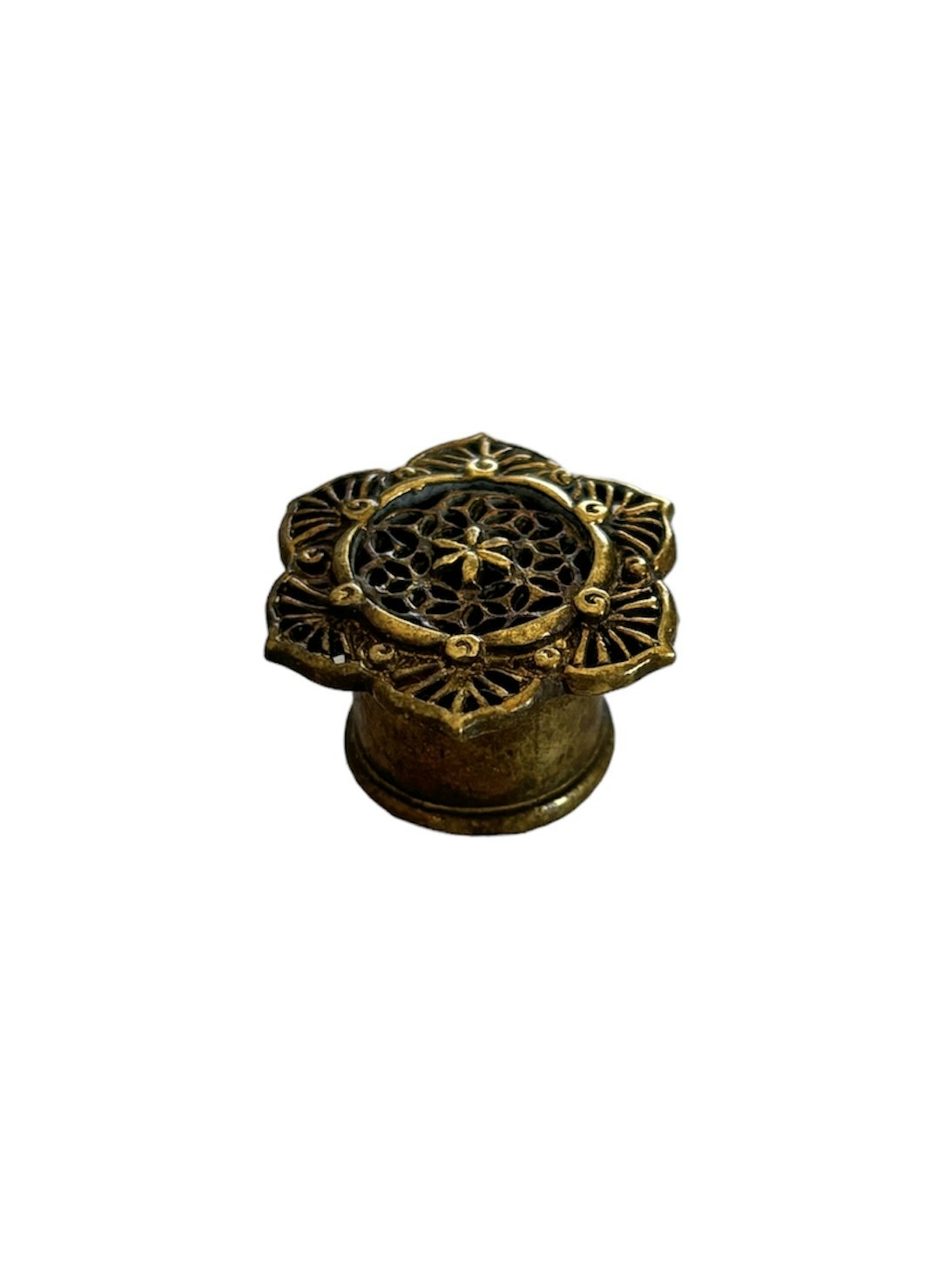 Mandala töjning i mässing 10 mm