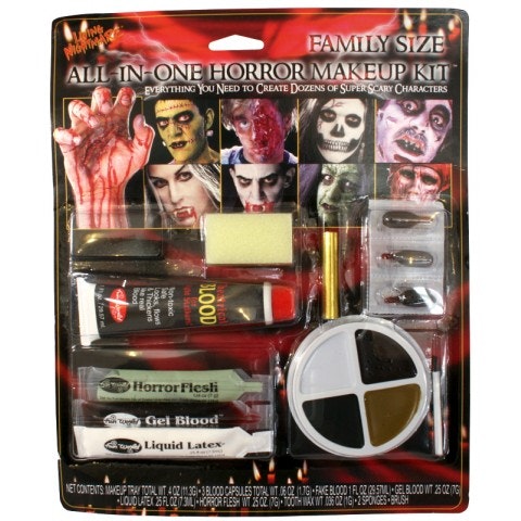 Sminkset All in one horror make up kit