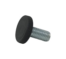 Justerbar fot Ø25 mm - gjengestaglengde 19 mm - M10