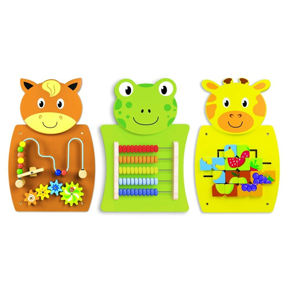 Väggpanel Animal Fun 3-pack