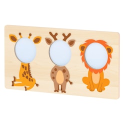 Väggpanel Mirror Animals