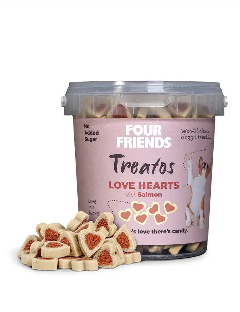 Treatos Love Heart Salmon 500g