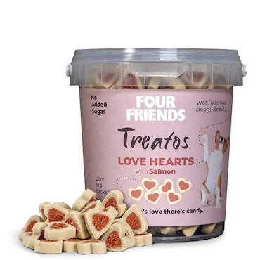 Treatos Love Heart Salmon 500g