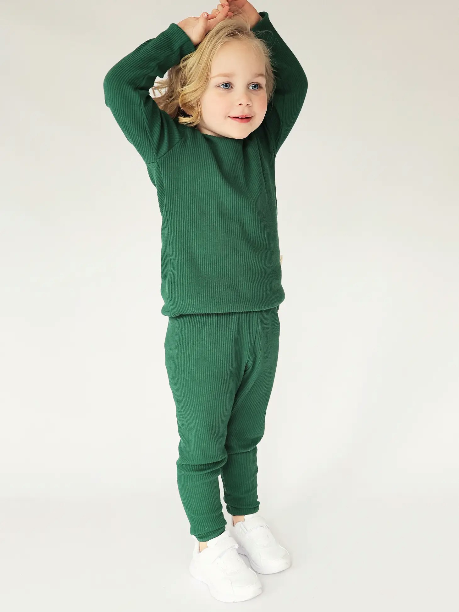 Loungewear sett, barn, Apricot