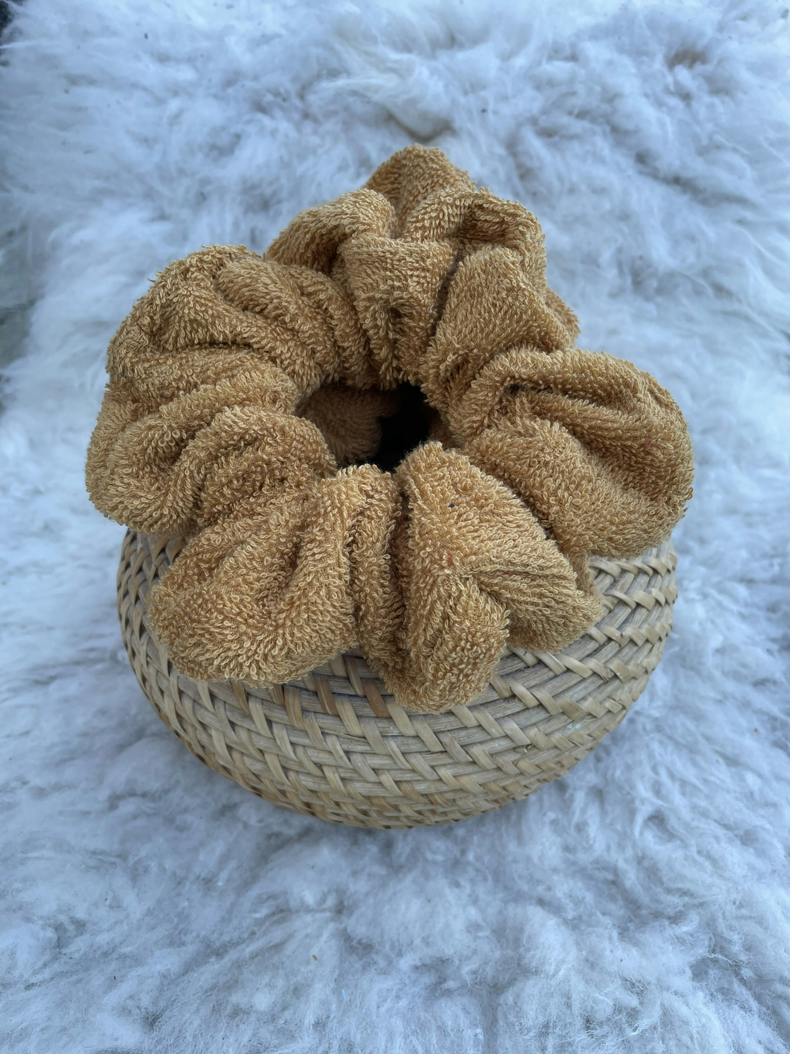 Spa Scrunchie, XL, Oker