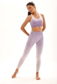 Treningssett, topp & tights, Lilla