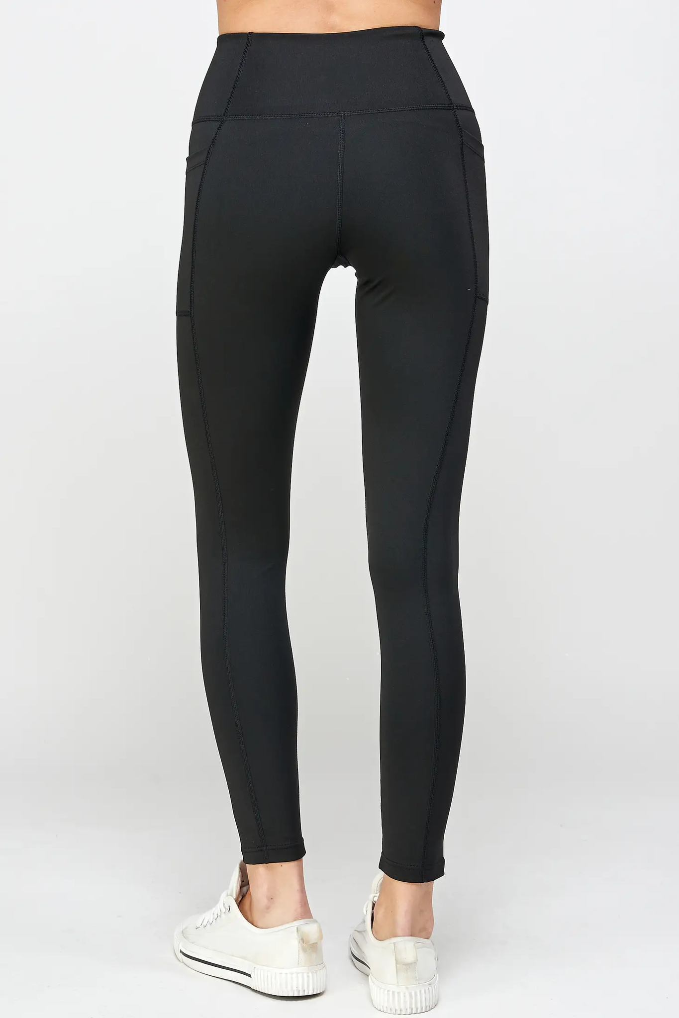 Tights m/lommer, svart