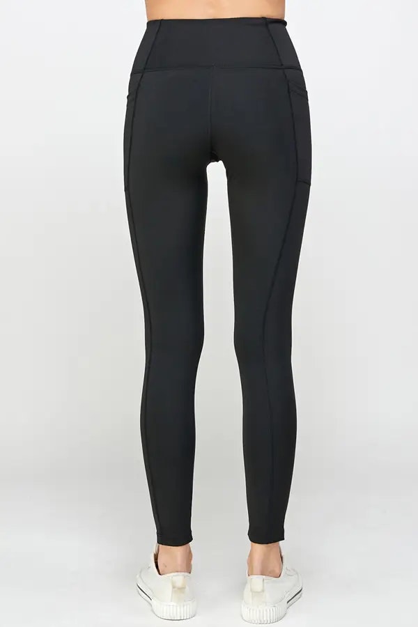 Tights m/lommer, svart