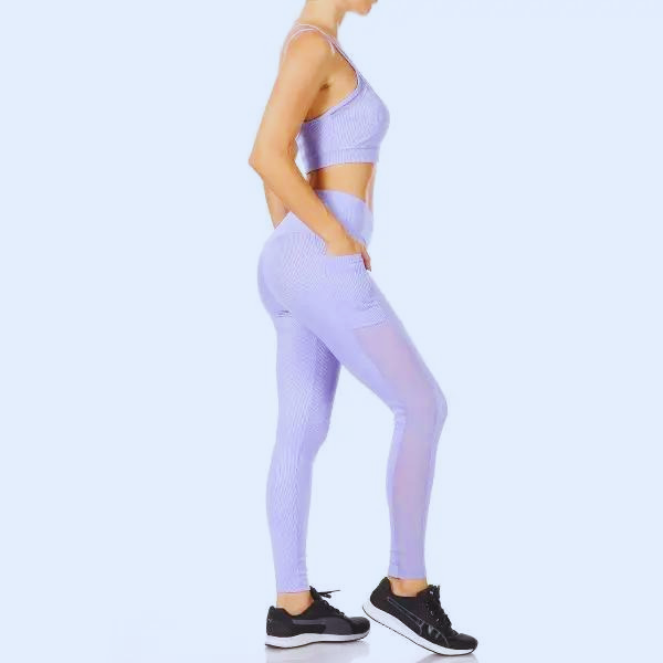 Tights og topp, syrin farget