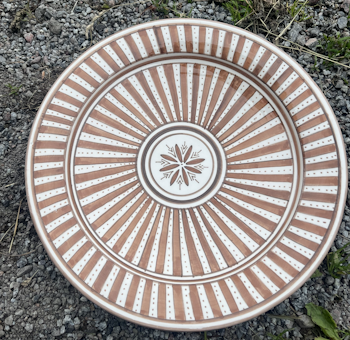 Chocolate stripe mönster