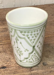 Mugg ljusgrön  11 cm