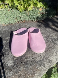 Tofflor Babouche skinn rosa