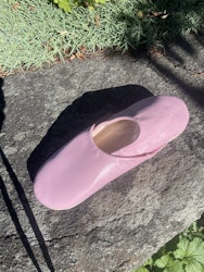 Tofflor Babouche skinn rosa