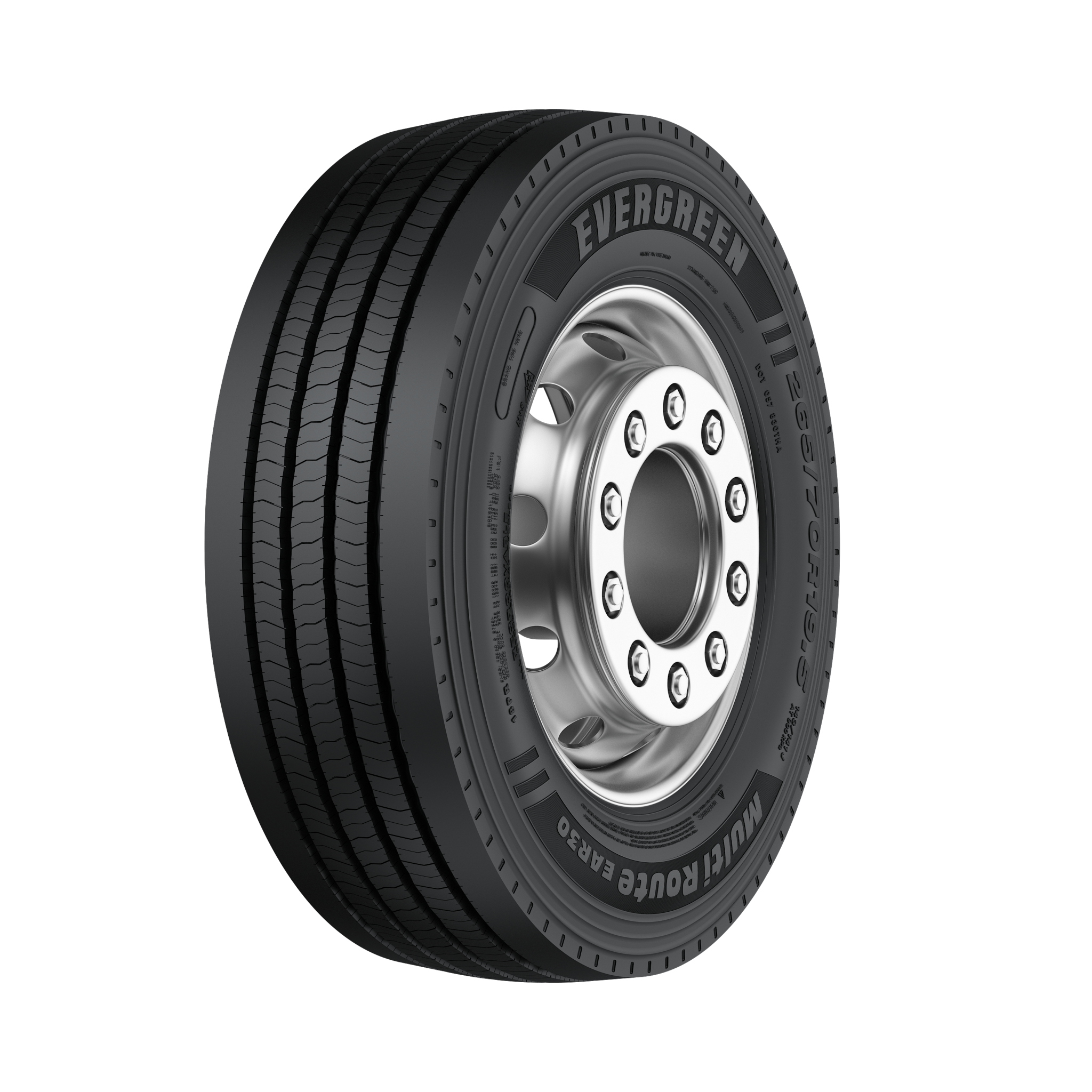 EVERGREEN 265/70R19.5 EAR30 18PR 143/141J All-Position