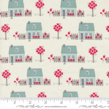 Bomullsstoff ¨My summer house¨