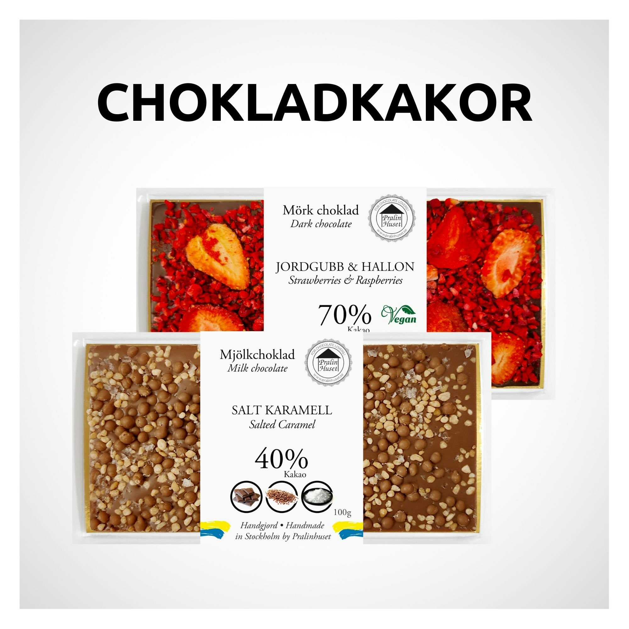 CHOKLADKAKOR - PralinHuset Återförsäljare