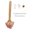 Drickchoklad - Jordgubbschoklad - Marshmallows 50g (x 15st)