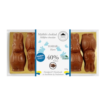Mjölkfri 40% Choklad - Harar 100g (x 10st)