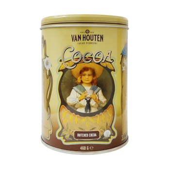 Drickchoklad Van Houten 100% Kakaopulver - Plåtburk 460g (x 12st)
