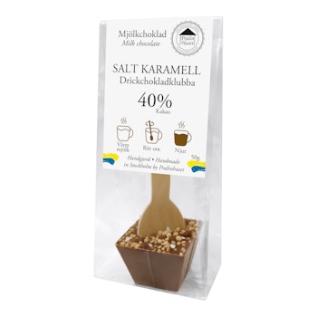 Drickchoklad - 40% Choklad - Salt Karamell 50g (x 15st)