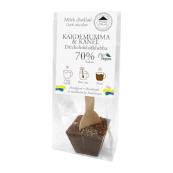 Drickchoklad - 70% Choklad - Kardemumma & Kanel 50g (x 15st)