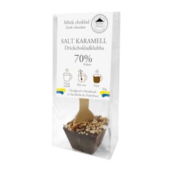 Drickchoklad - 70% Choklad - Salt Karamell (x 15st)