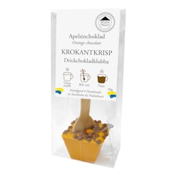 Drickchoklad - Apelsinchoklad - Krokantkrisp 50g (x 15st)