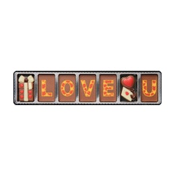 Chokladfigur - Love U 70g (x 8st)