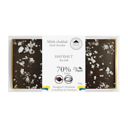 70% Mörk Choklad - Havssalt 100g (x 10st)