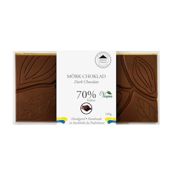 70% Choklad - Ren Choklad 100g (x 10st)