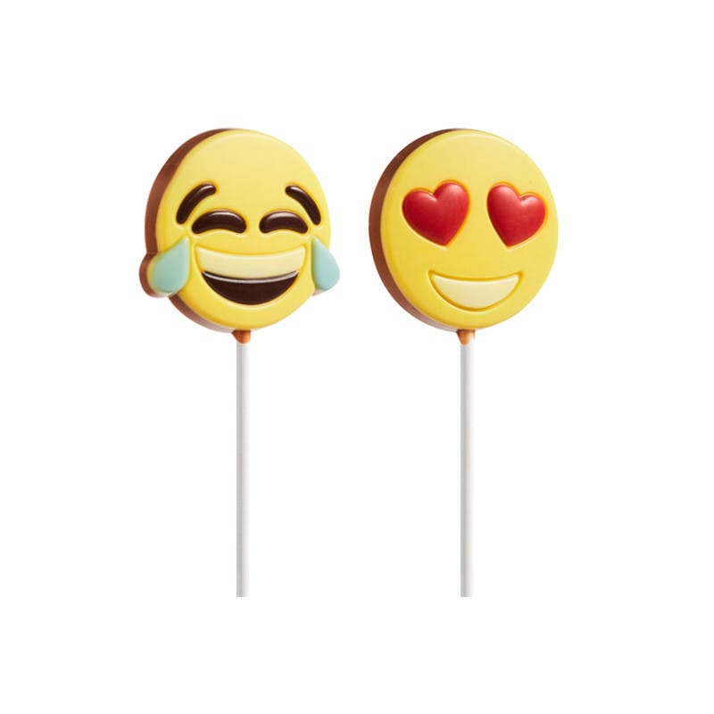 Lollipop - Smiley 25g (x 36st bl. motiv i display)
